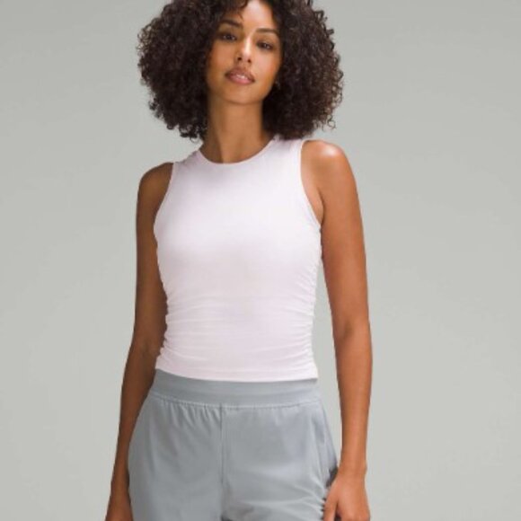 NWOT Lululemon License to Train Tight-Fit Tank Top Size 8 Pink Heathered - Picture 5 of 5